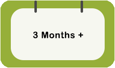 3 Months +